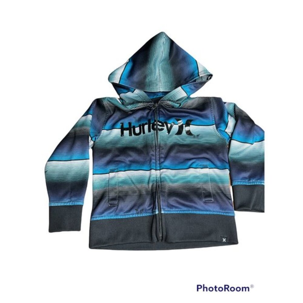 Hurley hoodie blues and purples size 4T